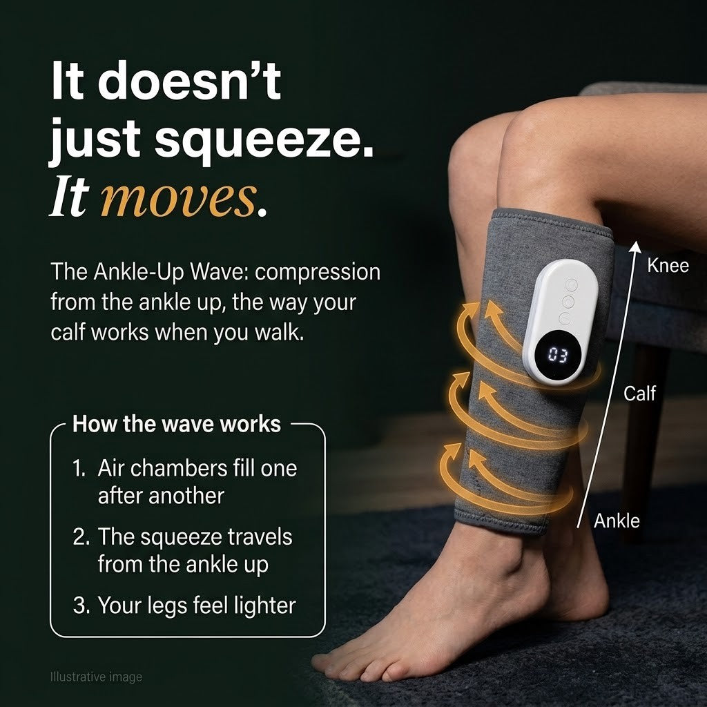 Amblewell CalfWave — The Ankle-Up Wave