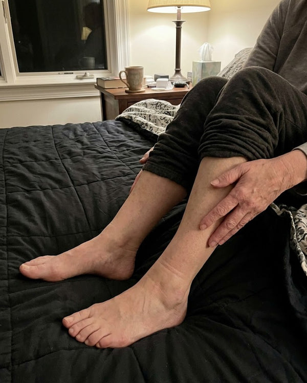 Amblewell CalfWave — Puffy ankles at the end of the day